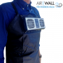 Airwall Fläkt med ergonomiskt förkläde