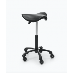 Sadelstol matt black